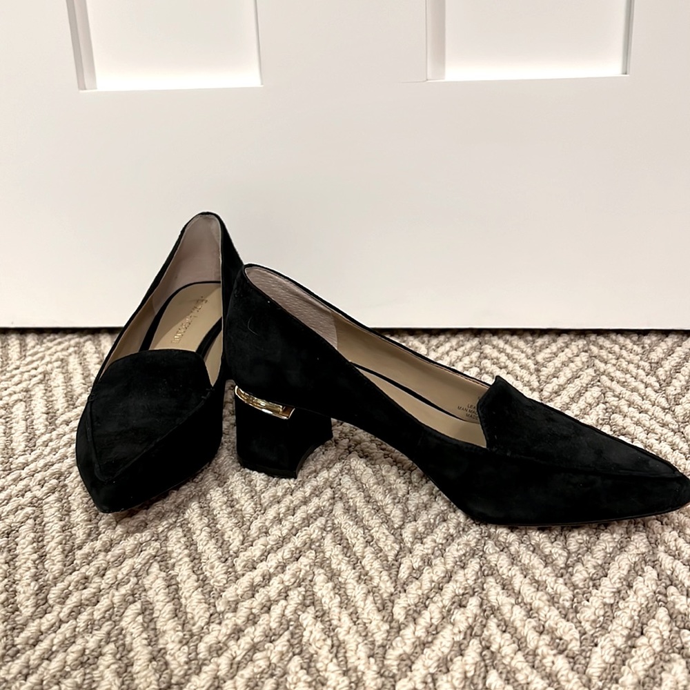Enzo Angiolini chunky low heels